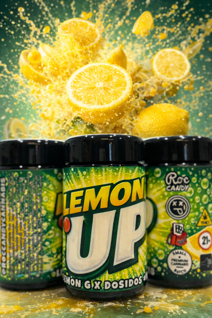 LEMON UP By ROC Candy Cannabis