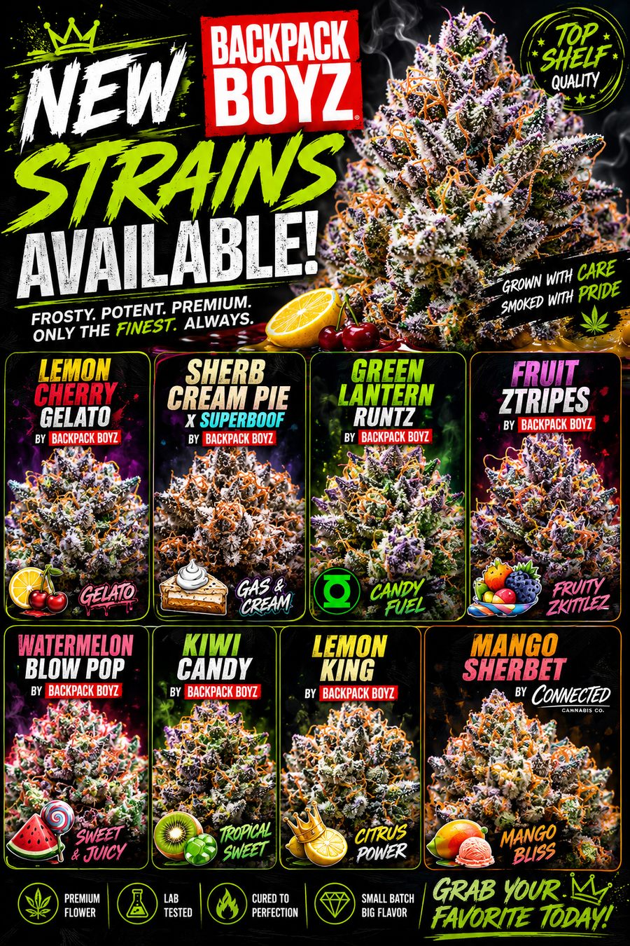NEW STRAINS AVAILABLE 6/11